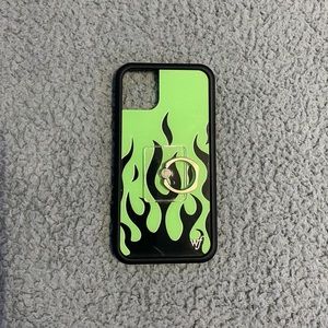 Wildflower Neon Flames iPhone 11 Case